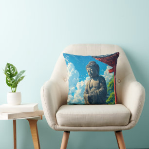 Coastal Guardian Throw Pillow