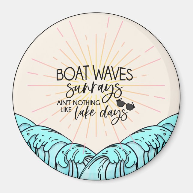 Coastal Home Decor Magnet (Front)