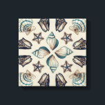 Coastal Kaleidoscope I Canvas Print<br><div class="desc">Marine Life</div>