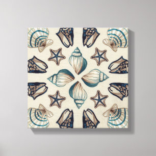 Coastal Kaleidoscope I Canvas Print