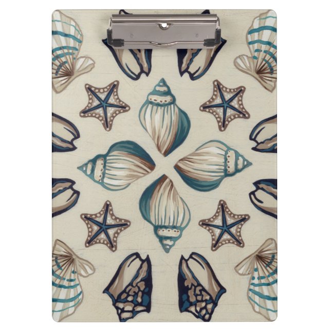 Coastal Kaleidoscope I Clipboard (Front)