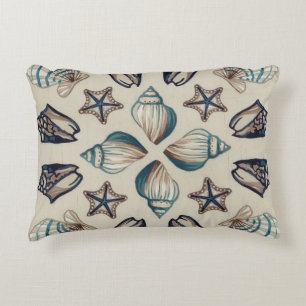 Coastal Kaleidoscope I Decorative Pillow