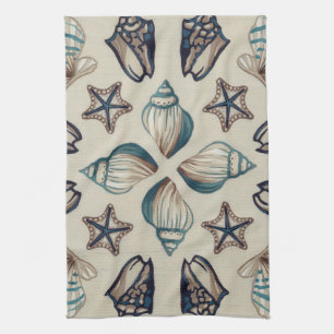 Coastal Kaleidoscope I Kitchen Towel