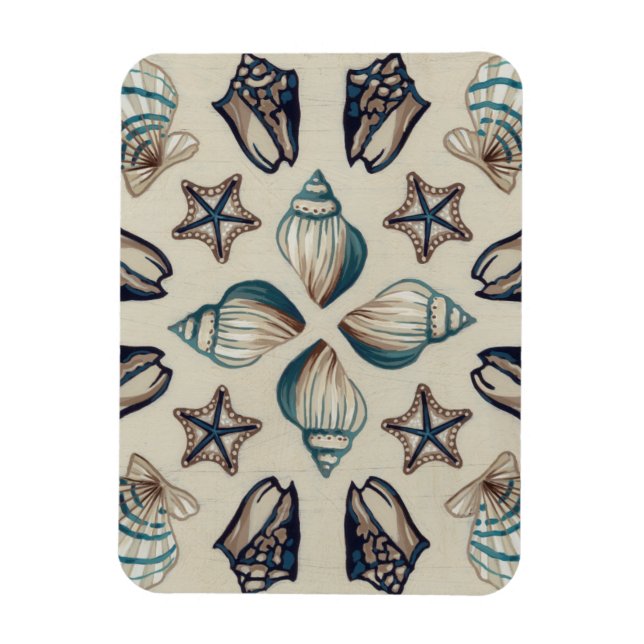 Coastal Kaleidoscope I Magnet (Vertical)