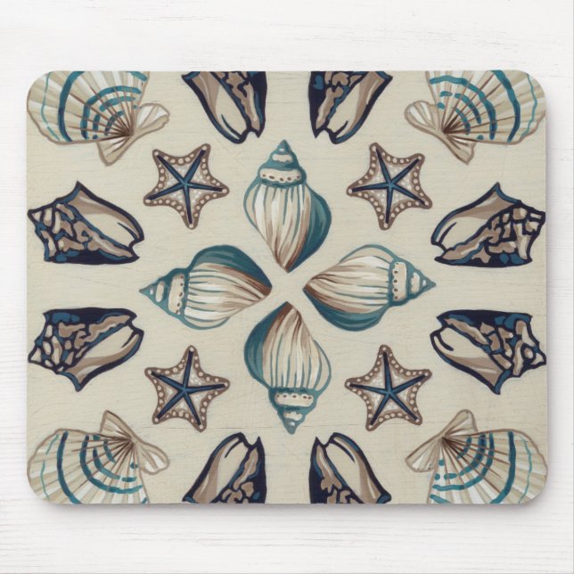 Coastal Kaleidoscope I Mouse Pad (Front)