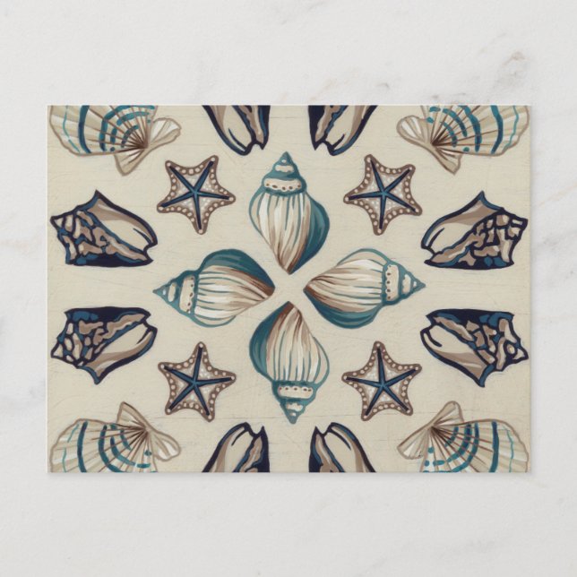 Coastal Kaleidoscope I Postcard (Front)