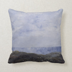 Coastal Landscape, 1903 (oil on canvas) Throw Pillow
