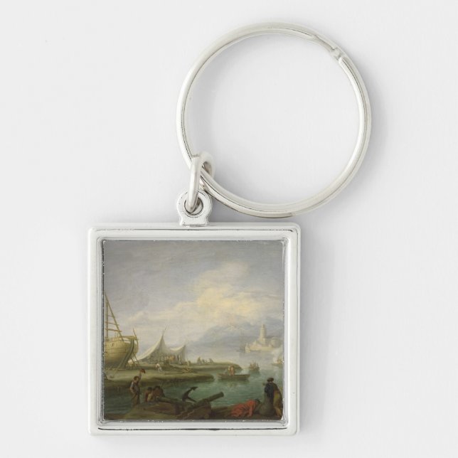 Coastal Landscape Keychain (Front)