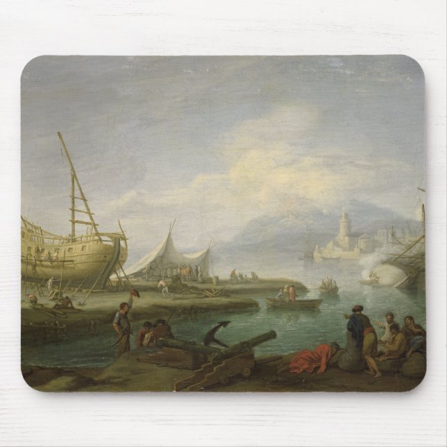 Coastal Landscape Mouse Pad (Front)