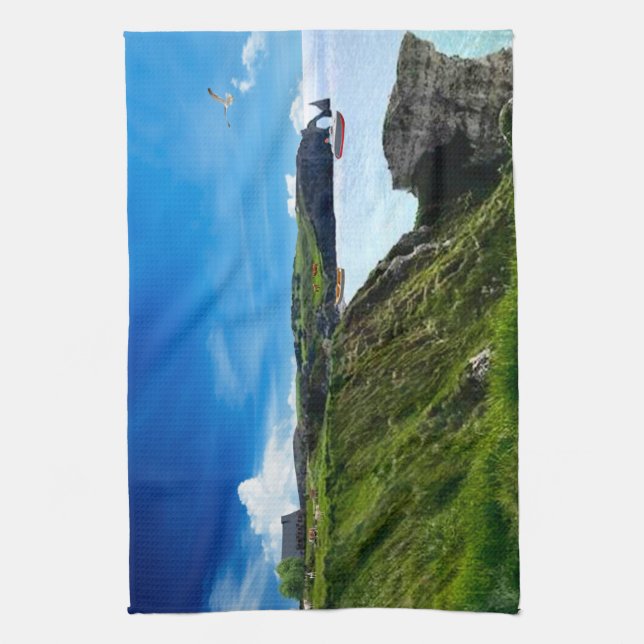 Coastal Life Kitchen Towel (Vertical)
