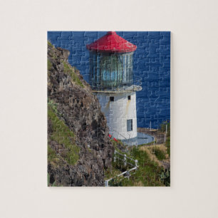 Coastal lighthouse, Hawaii Jigsaw Puzzle