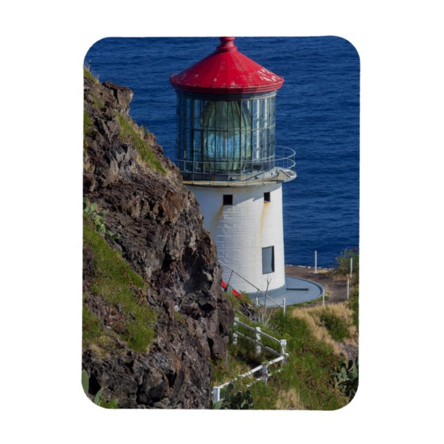 Coastal lighthouse, Hawaii Magnet (Vertical)