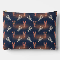 Coastal Lobster Pattern – Nautical Seafood Summer