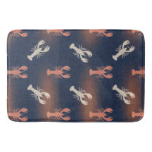 Coastal Lobster Pattern – Nautical Seafood Summer