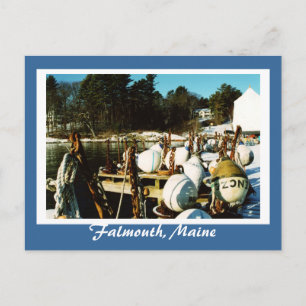 Coastal Maine Dock I Postcard