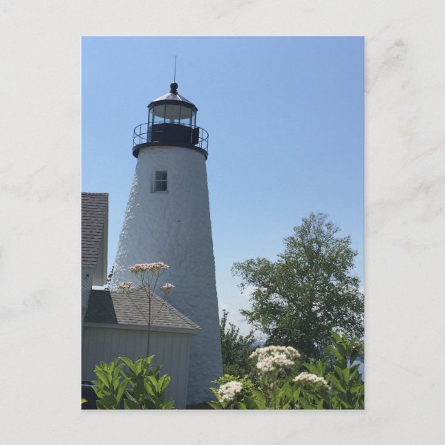 Coastal Maine Lighthouse  Postcard (Front)