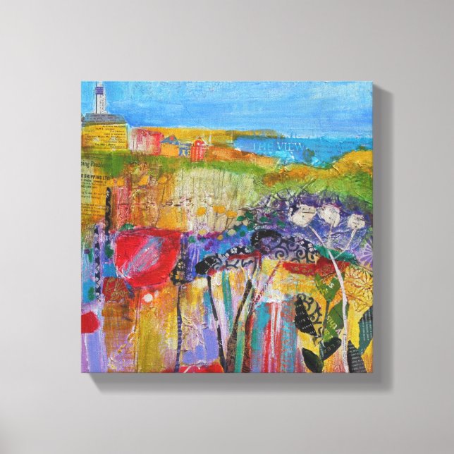 Coastal Meadow 2013 Canvas Print (Front)