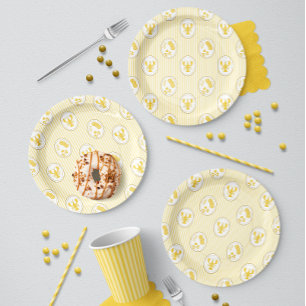 Coastal Mediterranean Lobster & Citrus Limoncello Paper Plate