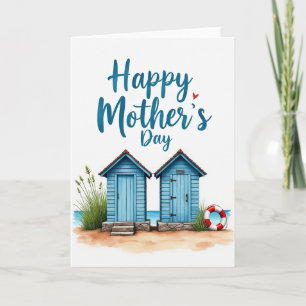 Coastal Mothers Day Message Card