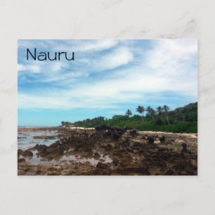 coastal nauru postcard
