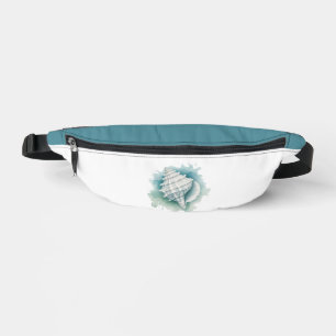 Coastal/Nautical seashell Fanny Pack