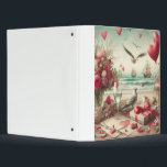 Coastal/Nautical Valentine's day  Binder<br><div class="desc">a hoy</div>