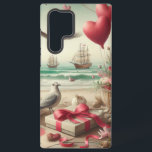 Coastal/Nautical Valentine's day  Samsung Galaxy Case<br><div class="desc">a hoy</div>