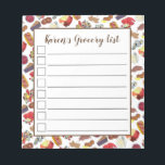 Coastal New England Foods Northeast America USA Notepad<br><div class="desc">Print features an original illustration of an assortment of classic New England foods, including cranberries, blueberry pie, lobster, a seafood clambake, cider donuts, clam chowder, clams, maple candy, boiled dinner, Boston baked beans, clamcakes, and a lobster roll. All of the best foods of Maine, Massachusetts, Rhode Island, Vermont, and New...</div>