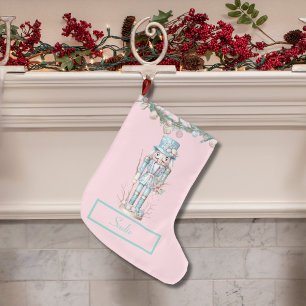 Coastal Nutcracker Large Christmas Stocking