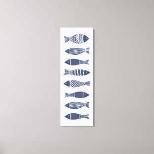 Coastal Ocean Fish Canvas Print