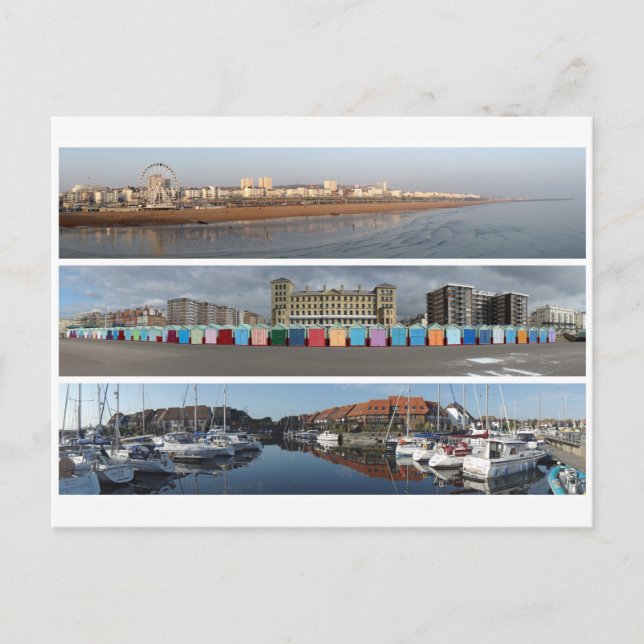 Coastal panoramas postcard (Front)