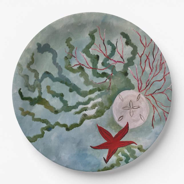 Coastal paper plates (Front)