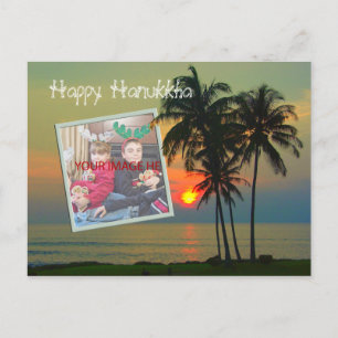 Coastal photo postcards, customize your text.. postcard