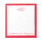Coastal Preppy Red and White Lobster Personalized