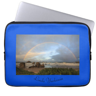 Coastal Rainbow Laptop Sleeve