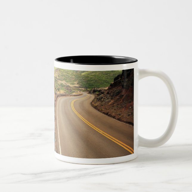 Coastal Road Two-Tone Coffee Mug (Right)