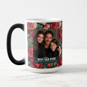 Coastal Rose Flower Grandpa Day Stanley Coffee Magic Mug