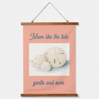 Coastal Sand Dollar Wall Hanging Hanging Tapestry