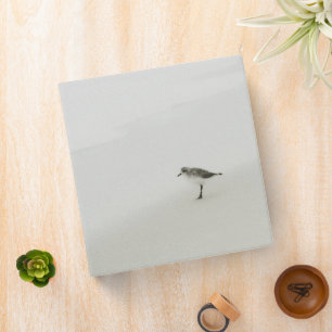 Coastal Sandpiper on the Beach Binder
