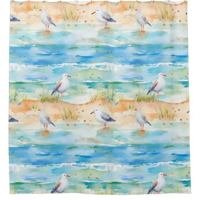 Coastal Sandpiper Shoreline Pattern (1) (Front)