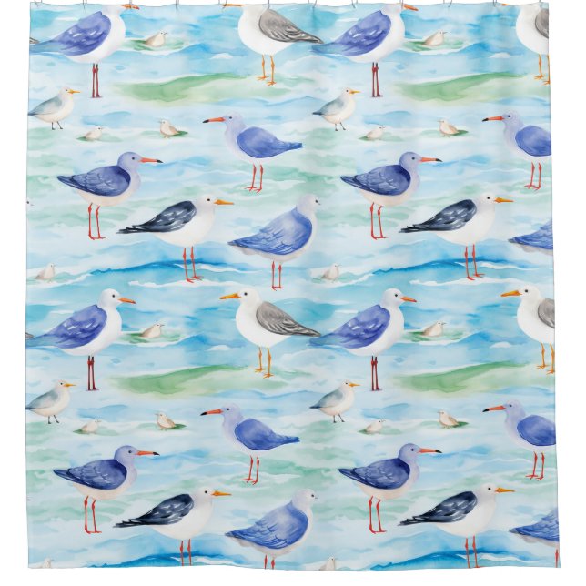 Coastal Sandpiper Shoreline Pattern (3) (Front)