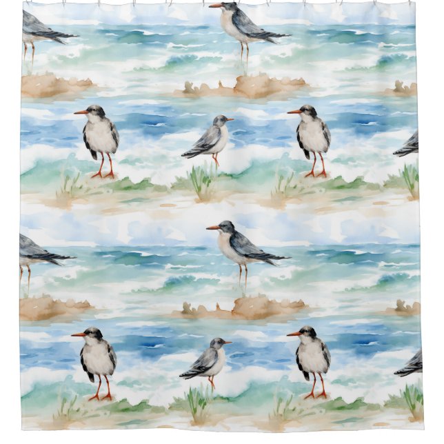 Coastal Sandpiper Shoreline Pattern (4) (Front)