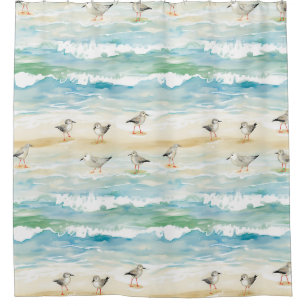 Coastal Sandpiper Shoreline Pattern (5)
