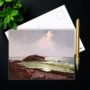 Coastal Scene - American School (19th century) Postcard