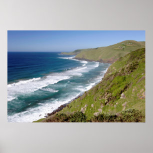 Coastal Scenery Coffee Bay Poster
