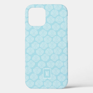 Coastal Seashell Pattern iPhone 12 Case