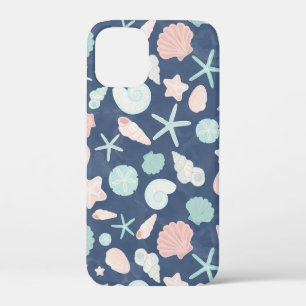 Coastal Shells Beach & Ocean Design iPhone 12 Mini Case