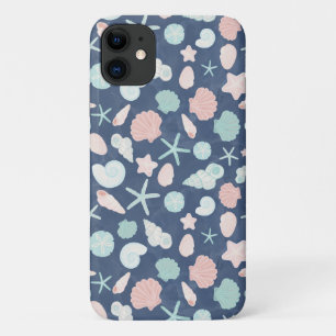 Coastal Shells Beach & Ocean Design iPhone 11 Case