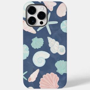 Coastal Shells Beach & Ocean Design Case-Mate iPhone 14 Pro Max Case