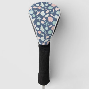 Coastal Shells Beach & Ocean Design Golf Head Cover